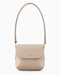 Giorgio Armani OFFICIAL STORE Borsa La Prima In Pelle Palmellata Taupe