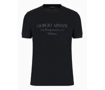 OFFICIAL STORE T-shirt Girocollo Borgonuovo 11 In Jersey Di Cotone Pima