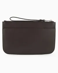 Giorgio Armani OFFICIAL STORE Pochette In Nappa Nero