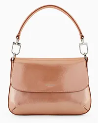 Giorgio Armani OFFICIAL STORE Borsa A Mano Piccola La Prima Soft In Nabuk Brillante Rosa