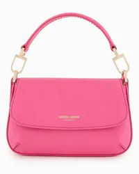 Giorgio Armani OFFICIAL STORE Mini Borsa A Mano La Prima In Nappa Fucsia