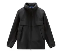 High Tech Waterproof Hooded Jacket, Men, Black