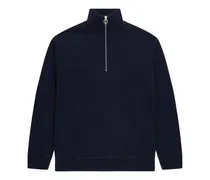 Half-Zip Sweater, Men, Blue