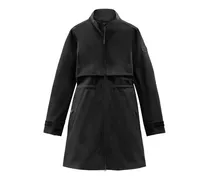 Pequea Coat in Stretch Nylon, Women , Black