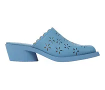 Bonnie mules, Women , Blue