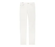ANEMONE cotton jeans, Women , White