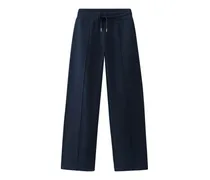 Wide Leg Sweatpants, Women , Blue