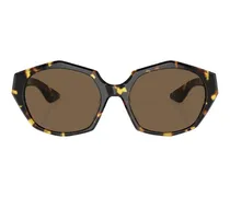 1971C Irregular sunglasses, Women , Brown