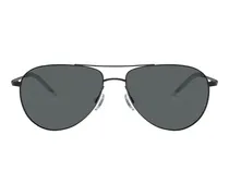 Benedict Pilot sunglasses, Men, Black