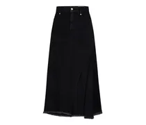 Denim skirt, Women , Black