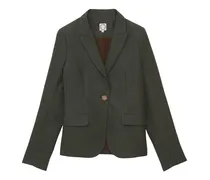 Nicoletta fitted tailored jacket, Women , Green