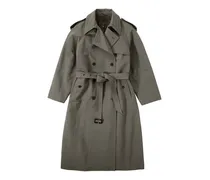 Long trench coat, Women , Green