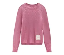 Natural Dye Crewneck Sweater, Women , Pink