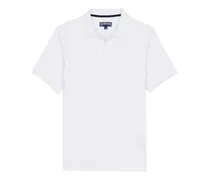 Organic Polo Solid Shirt, Men, White