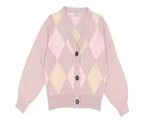 Cardigan in cashmere, Women , Pink