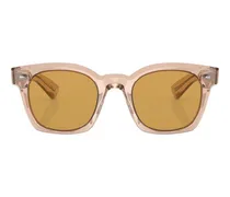Merceaux Rectangle sunglasses, Men, Pink
