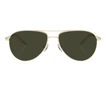 Benedict Pilot sunglasses, Men, Gold