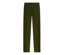 Pantaloni Jacquard, Uomo, Verde