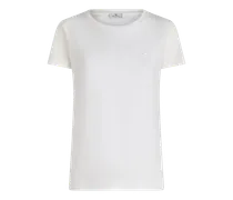 T-shirt In Jersey Di Cotone, Donna, Bianco