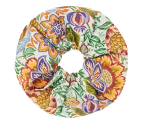 Elastico Per Capelli In Cotone Jacquard, Donna, Multicolor