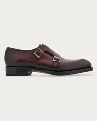 Ferragamo Uomo Double monkstrap Tramezza Rosso Rosso