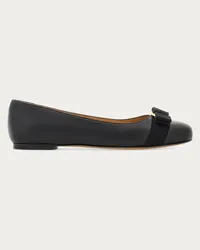 Ferragamo Donna Ballerina Varina Nero Nero