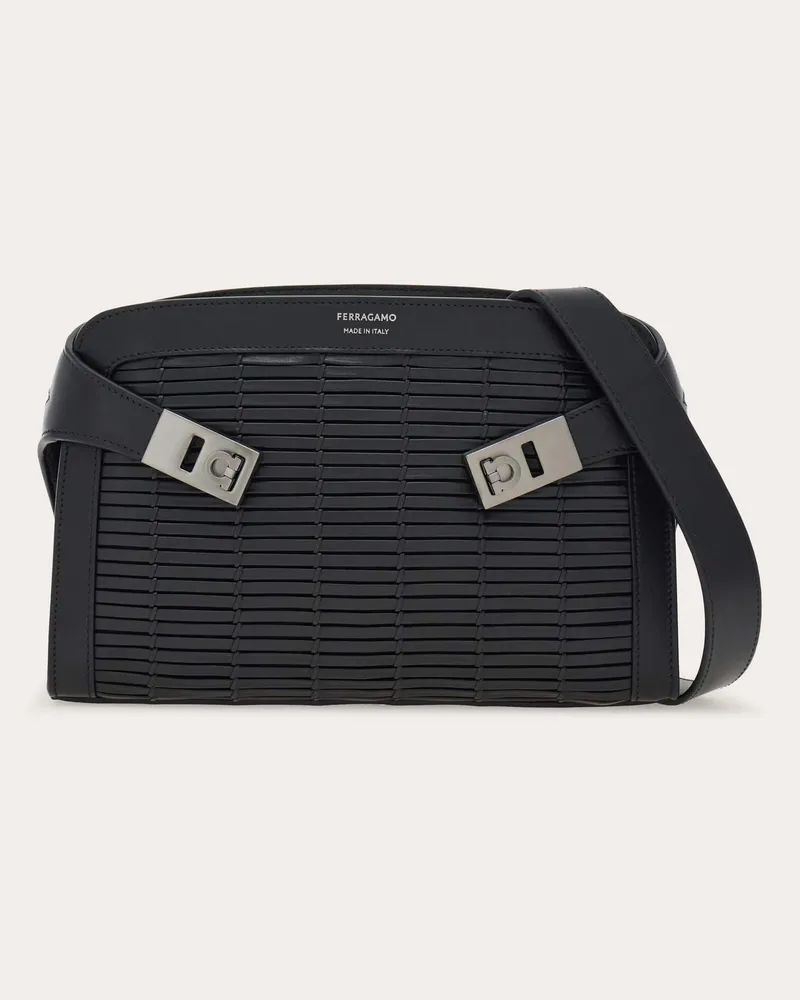 Ferragamo Uomo Borsa a tracolla Hug Nero Nero