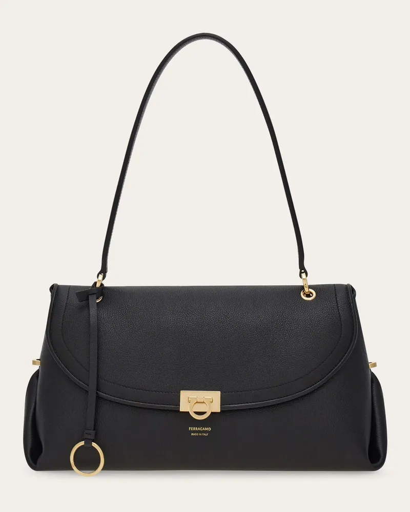 Ferragamo Donna Borsa a spalla Ferragamo Sofia 2026 (M) Nero Nero