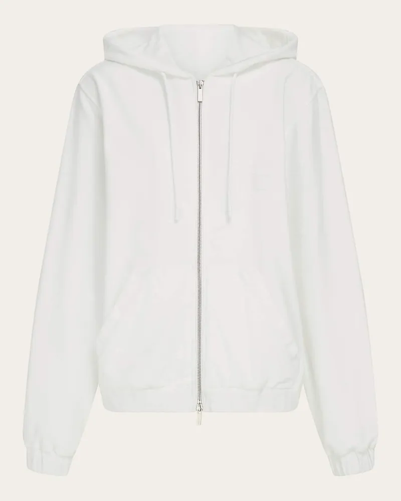 Ferragamo Donna Felpa con cappuccio Bianco Bianco