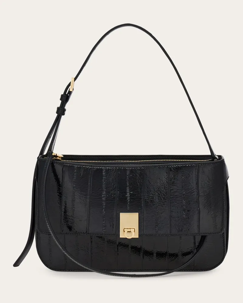 Ferragamo Donna Ferragamo Cara bag (XS) Nero Nero