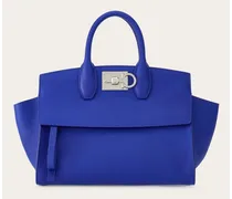 Donna Ferragamo Studio Soft bag (S) Blu