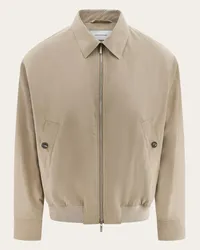 Ferragamo Uomo Blouson con zip Beige Beige