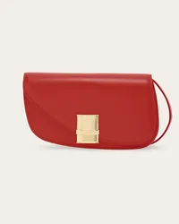 Ferragamo Donna Borsa a spalla Fiamma Rosso Rosso