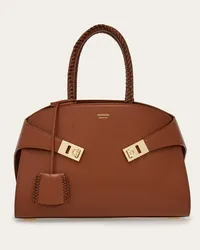 Ferragamo Donna Borsa a mano Hug (S) Marrone Marrone