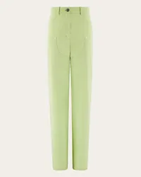 Ferragamo Donna Pantaloni work Verde Verde