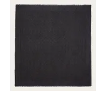 Donna Scialle con filo di lurex Nero