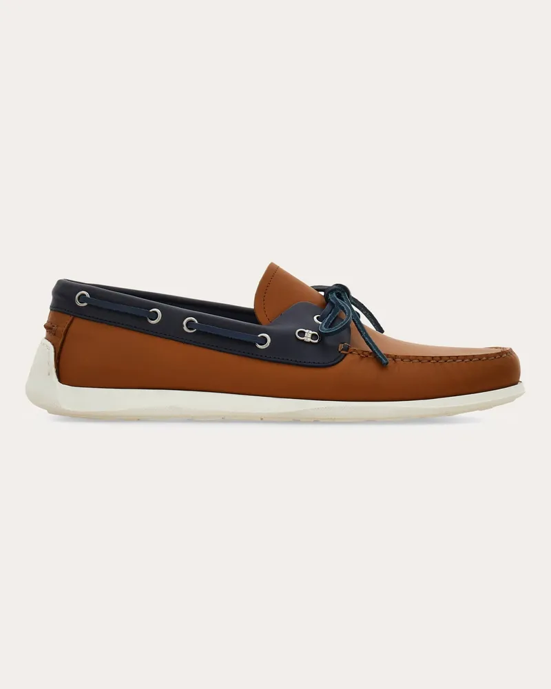 Ferragamo Uomo Boat shoe Marrone Marrone