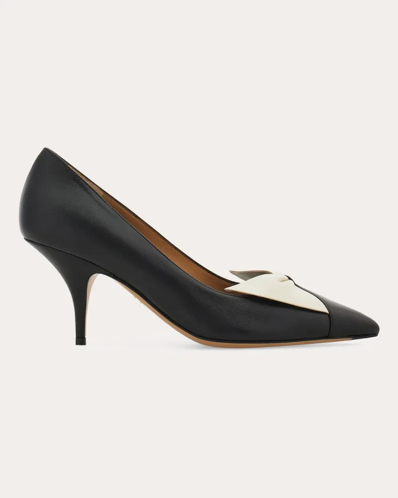 Ferragamo Donna Décolleté fiocco Soft Nero Nero