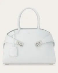 Ferragamo Donna Borsa a mano Hug (S) Bianco Bianco