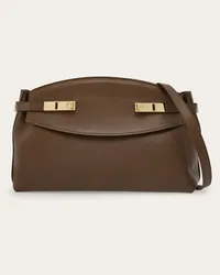 Ferragamo Donna Borsa a spalla Hug Marrone Marrone