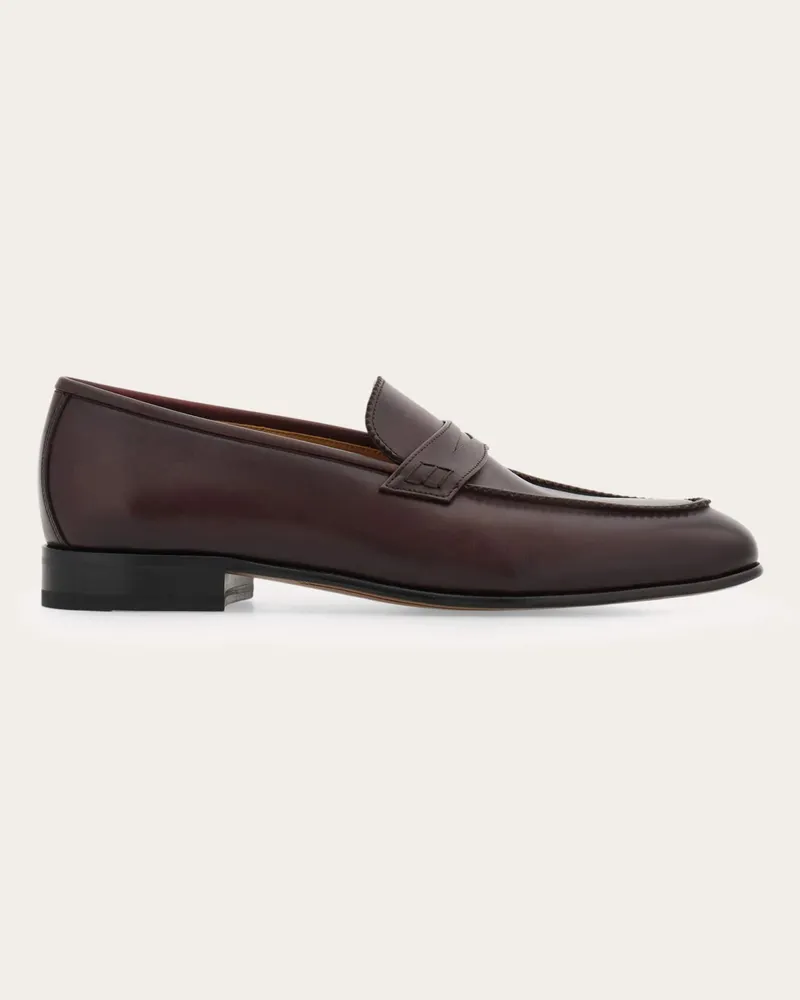 Ferragamo Uomo Mocassino Penny Rosa Rosa
