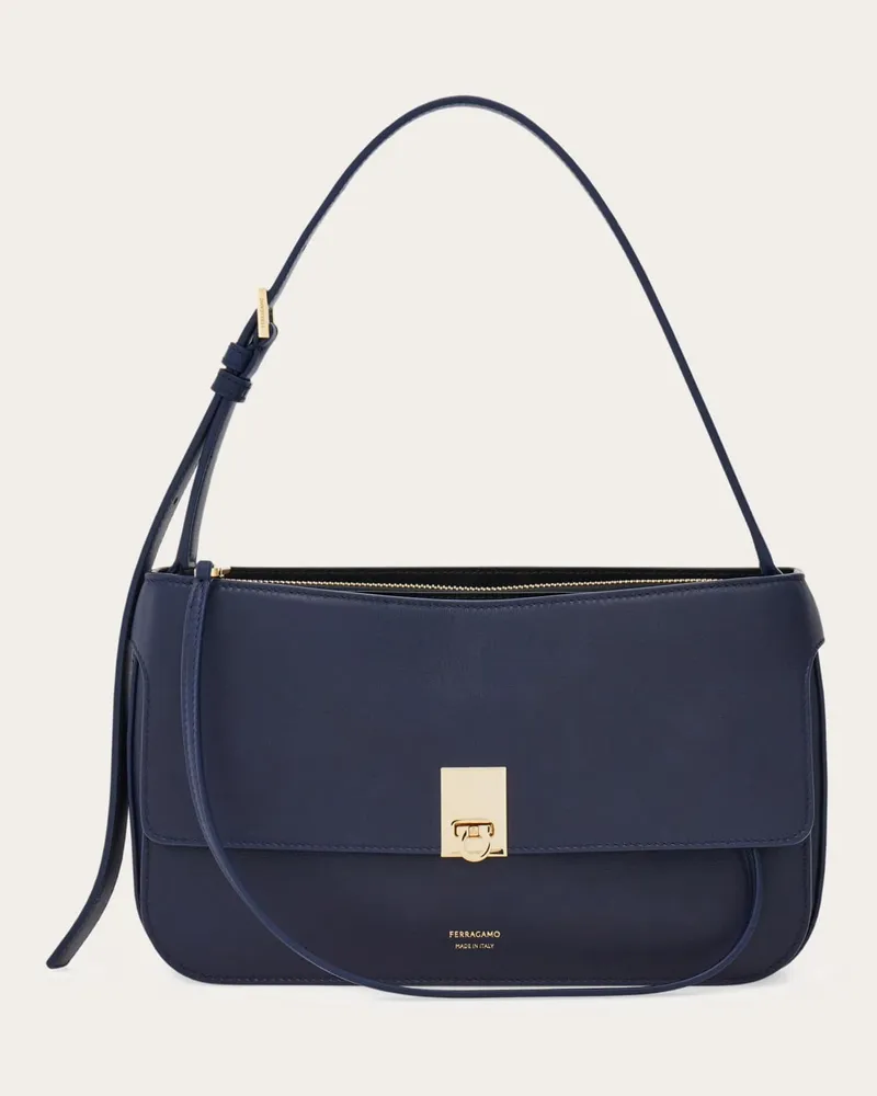 Ferragamo Donna Ferragamo Cara bag (XS) Blu Blu