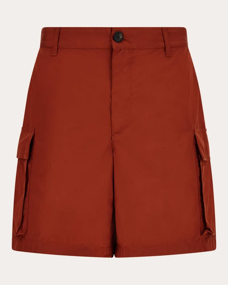 Ferragamo Uomo Bermuda cargo Rosso Rosso