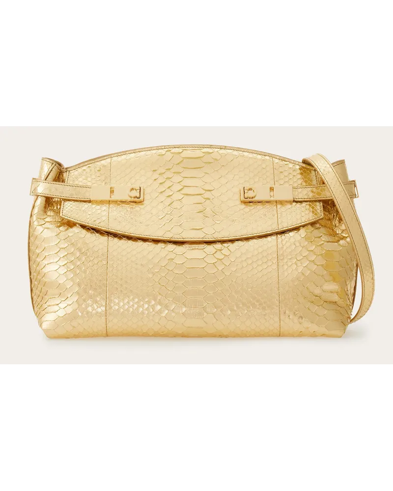 Ferragamo Donna Borsa a tracolla Hug soft Oro Oro