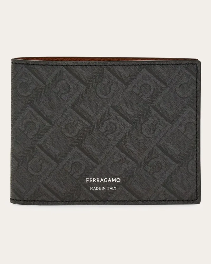 Ferragamo Uomo Portafoglio Ferragamo Monogram Marrone Marrone