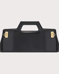 Ferragamo Donna Borsa a mano Wanda East-West Nero Nero