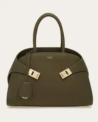 Ferragamo Donna Borsa a mano Hug (S) Verde Verde