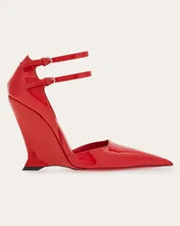 Ferragamo Donna Décolleté con tacco wedge Rosso Rosso