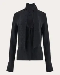 Ferragamo Donna Camicia con fusciacca Ferragamo Monogram Nero Nero