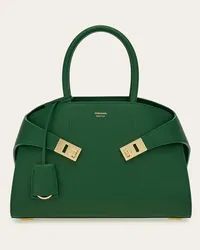 Ferragamo Donna Borsa a mano Hug (S) Verde Verde